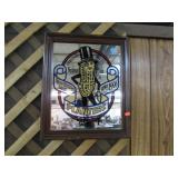 PLANTERS MR PEANUT MIRROR SIGN