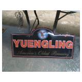 METAL YUENGLING BEER SIGN
