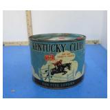 KENTUCKY CLUB TOBACCO TIN