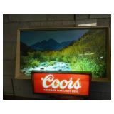 VINTAGE COORS BEER LIGHT