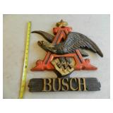 BUSCH BEER PLAQUE