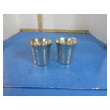 2-- STIEFF PEWTER CUPS