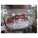HANGING & REVOLVING BUDWEISER BEER LIGHT