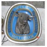 SCHLTZ MALT LIQUOR SIGN