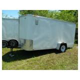 2012 ENCLOSED TRAILER -- RAMP REAR DOOR - 6