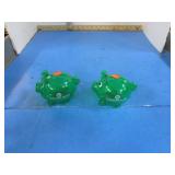 2-- FARMERS BANK PIGGY BANKS