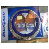 BUD LIGHT NEON CLOCK