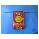 DIAL TOBACCO TIN
