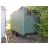 PORTABLE MILITARY OFFICE ON TRAILER