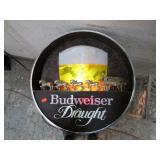 BUDWEISER BEER BARREL SIGN