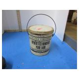 YE OLE VIRGINNY 4 lb LARD TIN -- SUFFOLK