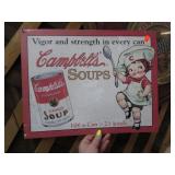 REPRODUCTION CAMPBELLS SOUP SIGN