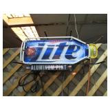 MILLER LITE NEON BEER SIGN