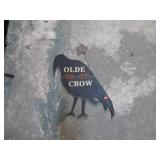 OLD CROW WOODEN SIGN