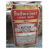METAL BUDWEISER BEER SIGN