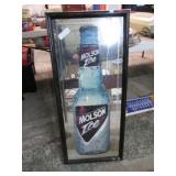 MOLSON BEER MIRROR SIGN