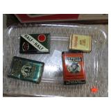 4-- VINTAGE TOBACCO TINS