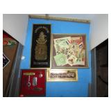 ANHEUSER BUSCH PLASTIC BEER SIGN