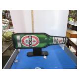BECKS BEER FLANGE SIGN -- PRESSED BOARD
