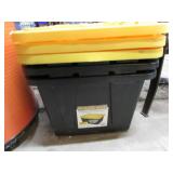 3-- HEAVY DUTY TOTES