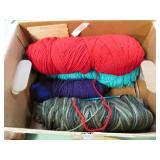KNITTING NEEDLES & YARN