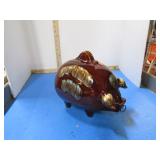 HULL POTTERY PIG BANK