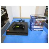 PS4 CONSOLE & 14 GAMES
