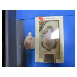 2-- LENOX TURTLE FIGURES