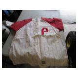 PHILLIES BASEBALL JERSEY -- XL