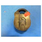 VINTAGE BRASS LOCK