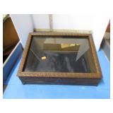 WOODEN DISPLAY CASE