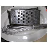 PLATTER & VINTAGE KITCHEN TOOLS