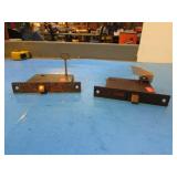 2-- SKELETON KEY DOOR LOCKS W/ KEYS