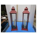 PAIR-- LED LANTERNS