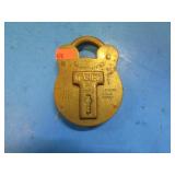 VINTAGE BRASS LOCK