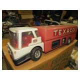 VINTAGE PARK RIDE-ON STEERABLE TEXACO TANKER