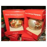 2-- COCA COLA ORNAMENTS