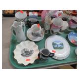 ASSORTED CHINA DISHES