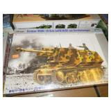 1:35 SEALED GERMAN 10.5CM 39H GESCHUTZWAGEN MODEL