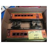 2-- IVES MODEL TRAIN PASSENGER CARS