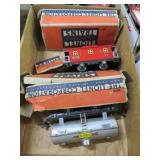 LIONEL MODEL TRAIN CARS