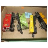 LIONEL MODEL TRAIN CARS