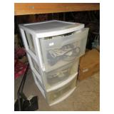 ORGANIZER W/ EXTENSION CORDS & POWER STRIPS