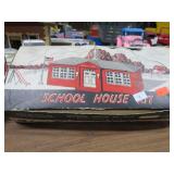 VINTAGE MODEL TRAIN SCHOOL HOUSE KIT