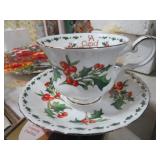 CHRISTMAS CUP & SAUCER