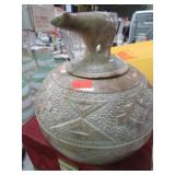 CARVED SOAPSTONE INDIAN BOWL
