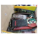 ASSORTE4D CASE, BUCK, KERSHAW, ETC KNIFE SHEATHS
