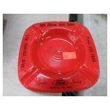 VINTAGE METAL ADVT ASHTRAYS
