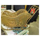 METAL SLEIGH DECOR