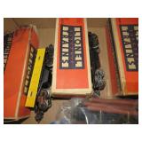 LIONEL MODEL TRAIN TIN CARS